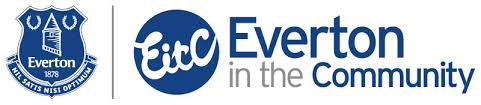 Everton in the Community logo with a link to their website